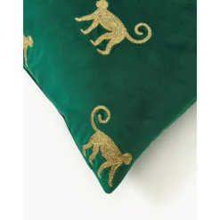 Copricuscino In Velluto Ricamato Legong*Westwing Collection Outlet