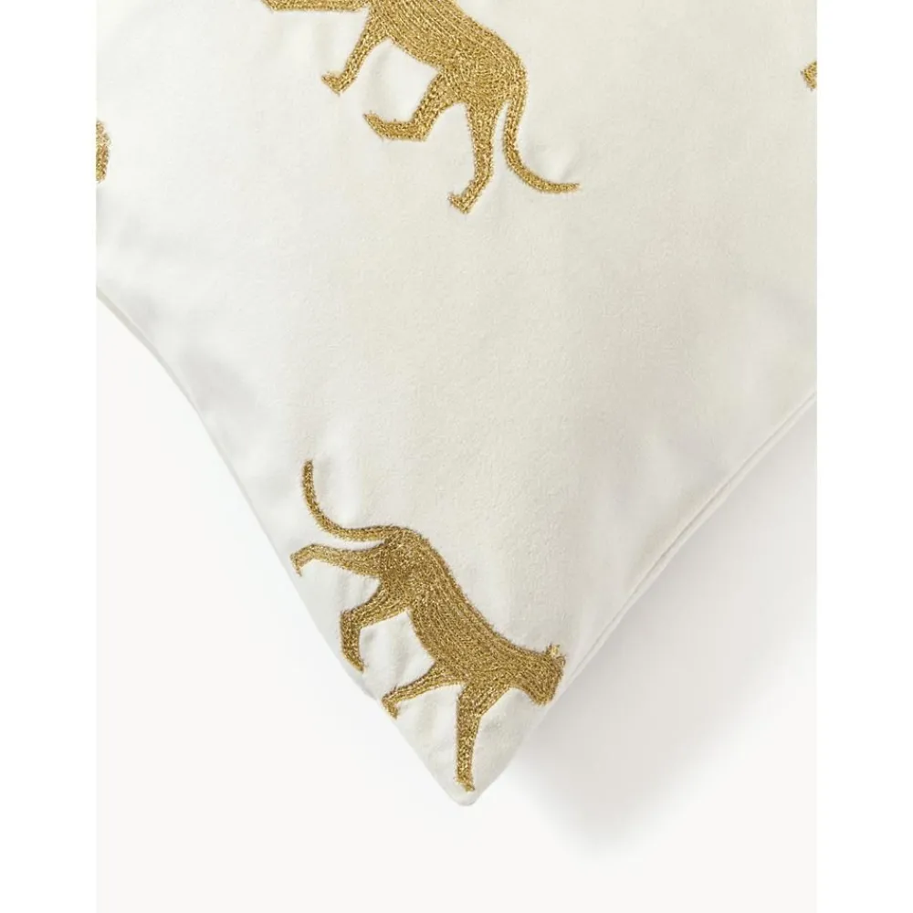Copricuscino In Velluto Ricamato Cheetah*Westwing Collection Discount