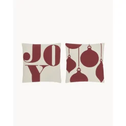 Copricuscino Reversibile In Cotone Organico Joy*Westwing Collection Outlet