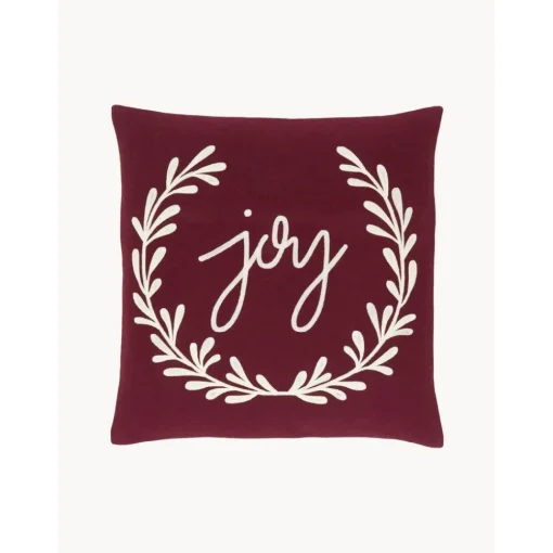 Copricuscino Ricamata Color Rosso Joy*Westwing Collection Online