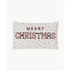 Copricuscino Ricamato Con Cuciture Decorative Invernali Fenna*Westwing Collection Clearance
