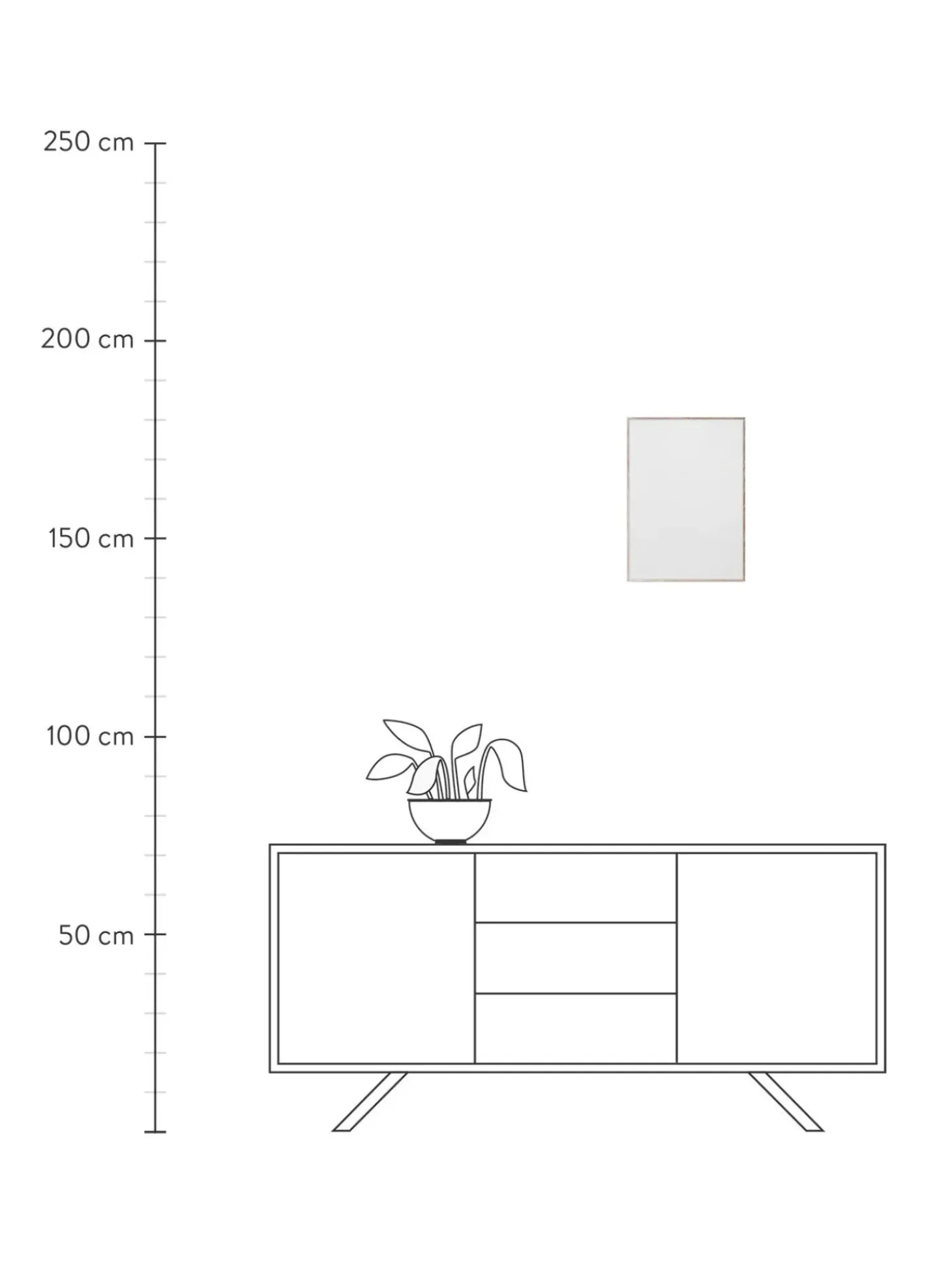 Cornice In Legno Di Quercia Frame, In Varie Misure