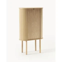 Credenza Alta Con Fronte Scanalato Calary*Westwing Collection Outlet