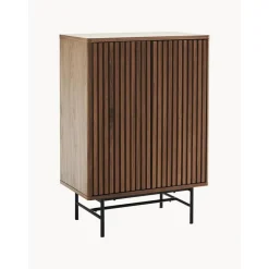 Credenza Alta Con Fronte Scanalato Rue*Ellos Home New