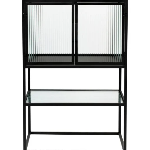 Credenza Alta Con Vetrate Scanalate Boli*Dutchbone Fashion