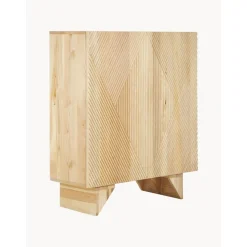 Credenza Alta In Legno Di Frassino Massiccio Con Ante Louis*Westwing Collection Best
