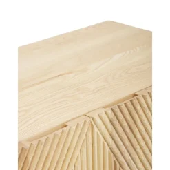 Credenza Alta In Legno Di Frassino Massiccio Con Ante Louis*Westwing Collection Best