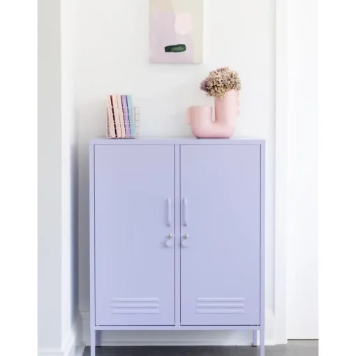 Credenza Alta In Metallo Midi*Mustard Made Fashion