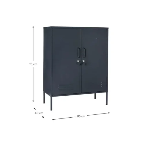 Credenza Alta In Metallo The Midi*Mustard Made Clearance