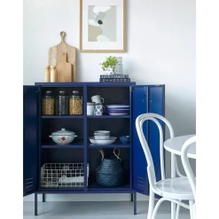 Credenza Alta In Metallo The Midi*Mustard Made Clearance