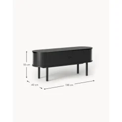 Credenza Bassa Con Fronte Scanalato Calary*Westwing Collection Fashion