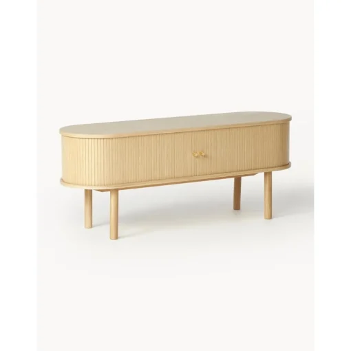 Credenza Bassa Con Fronte Scanalato Calary*Westwing Collection Hot