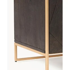 Credenza Bassa Harry In Legno Di Mango Massiccio*Westwing Collection Discount