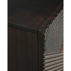 Credenza Bassa In Legno Di Mango Massiccio Con Ante Louis*Westwing Collection Hot