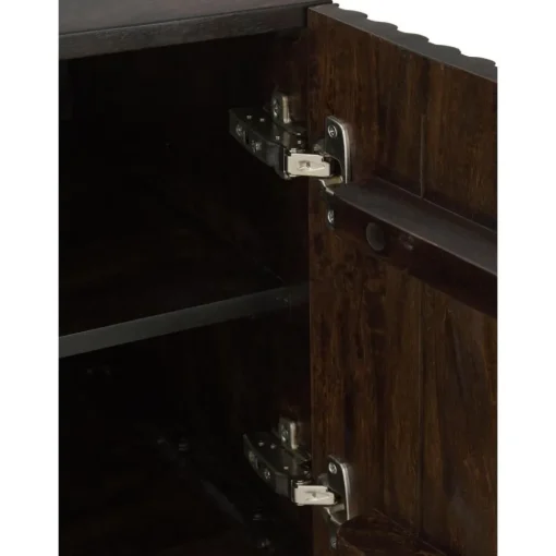Credenza Bassa In Legno Di Mango Massiccio Con Ante Louis*Westwing Collection Hot