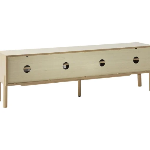 Credenza Bassa In Legno Di Quercia Con Intreccio Viennese Jolie*Westwing Collection Outlet