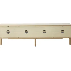 Credenza Bassa In Legno Di Quercia Con Intreccio Viennese Jolie*Westwing Collection Outlet