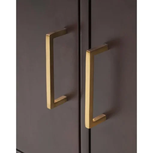 Credenza Bassa In Legno Di Mango Massiccio Lyle*Westwing Collection New