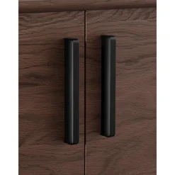 Credenza Bassa In Legno Di Quercia Con Ante Diana*Westwing Collection Hot