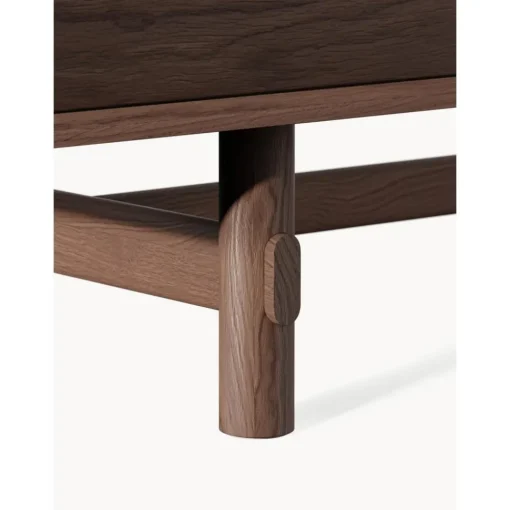 Credenza Bassa In Legno Di Quercia Con Ante Diana*Westwing Collection Hot
