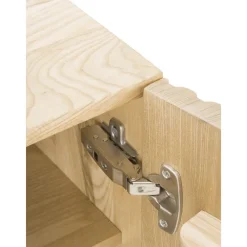 Credenza Bassa In Legno Di Frassino Massiccio Con Ante Louis*Westwing Collection Discount