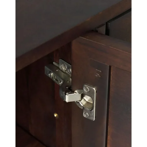 Credenza Con Ante In Legno Massiccio A Spina Di Pesce Luca*Westwing Collection Outlet
