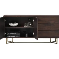 Credenza Con Ante In Legno Massiccio A Spina Di Pesce Luca*Westwing Collection Outlet