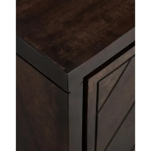 Credenza Con Motivo A Spina Di Pesce E Ante Luca*Westwing Collection Fashion