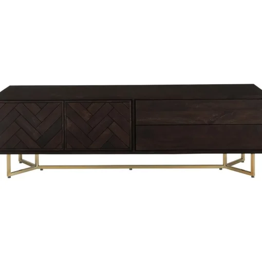 Credenza Con Motivo A Spina Di Pesce E Ante Luca*Westwing Collection Fashion