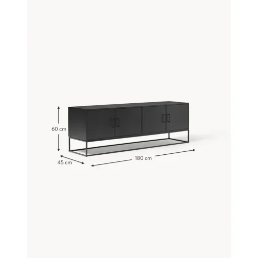Credenza In Legno Di Mango Massiccio Con Ante Lyle*Westwing Collection Clearance