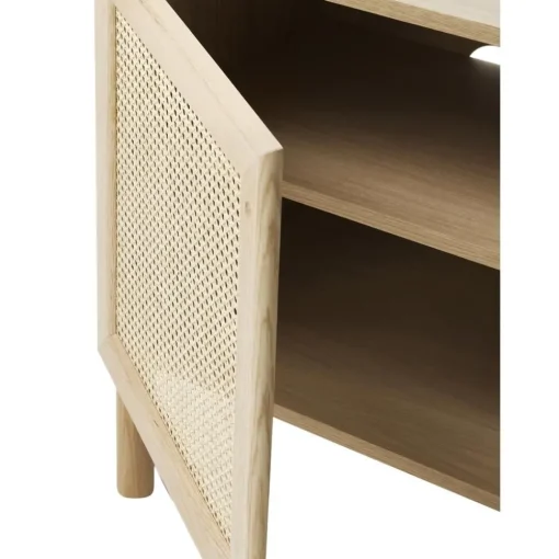 Credenza In Legno Di Quercia Con Intreccio Viennese Jolie*Westwing Collection Discount