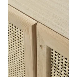 Credenza In Legno Di Quercia Con Intreccio Viennese Jolie*Westwing Collection Discount