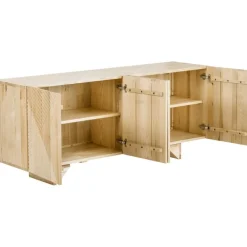 Credenza In Legno Massiccio Con Ante Louis*Westwing Collection Clearance