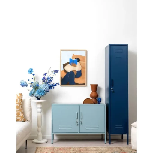 Credenza In Metallo Con Ante Mustard*Mustard Made Clearance