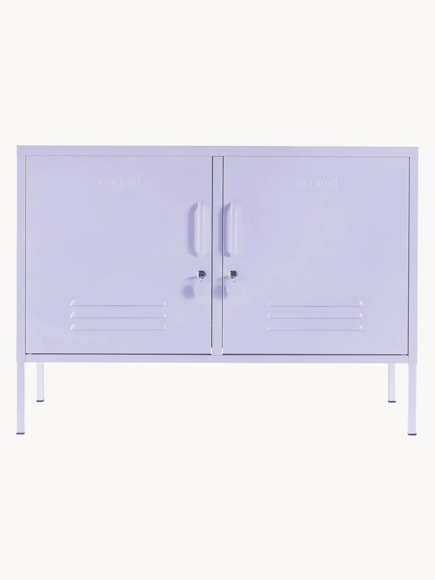 Credenza In Metallo Con Ante Mustard