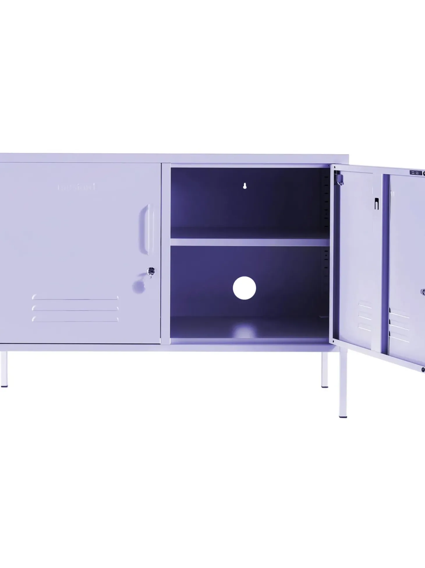 Credenza In Metallo Con Ante Mustard