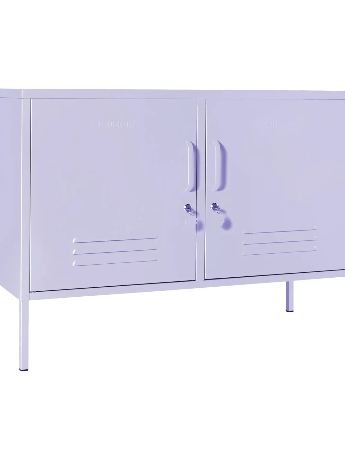 Credenza In Metallo Con Ante Mustard