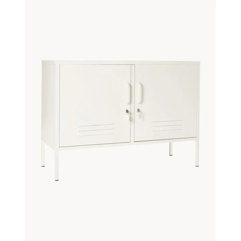 Credenza In Metallo Con Ante Mustard*Mustard Made Clearance