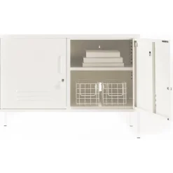 Credenza In Metallo Con Ante Mustard*Mustard Made Clearance