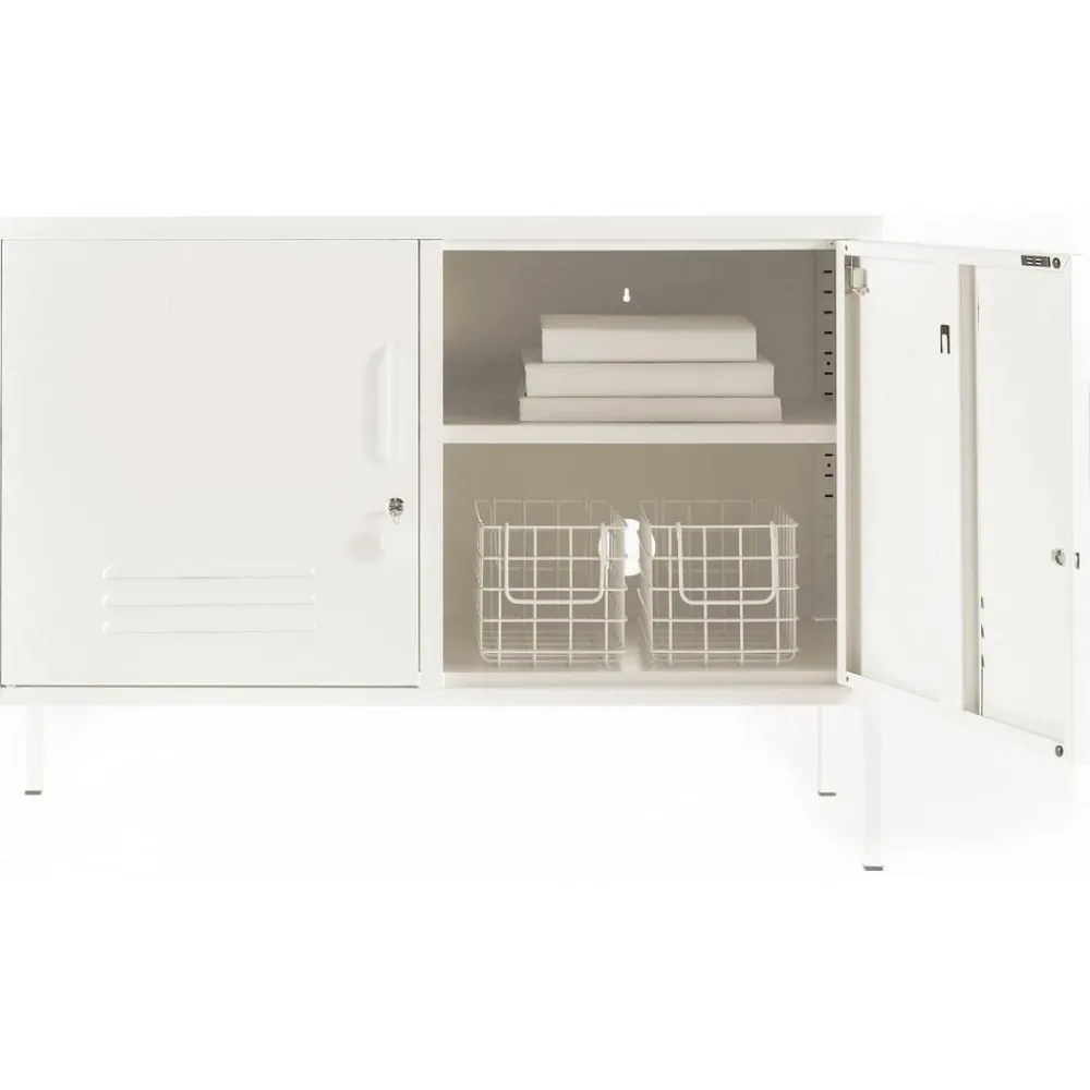 Credenza In Metallo Con Ante Mustard*Mustard Made Clearance