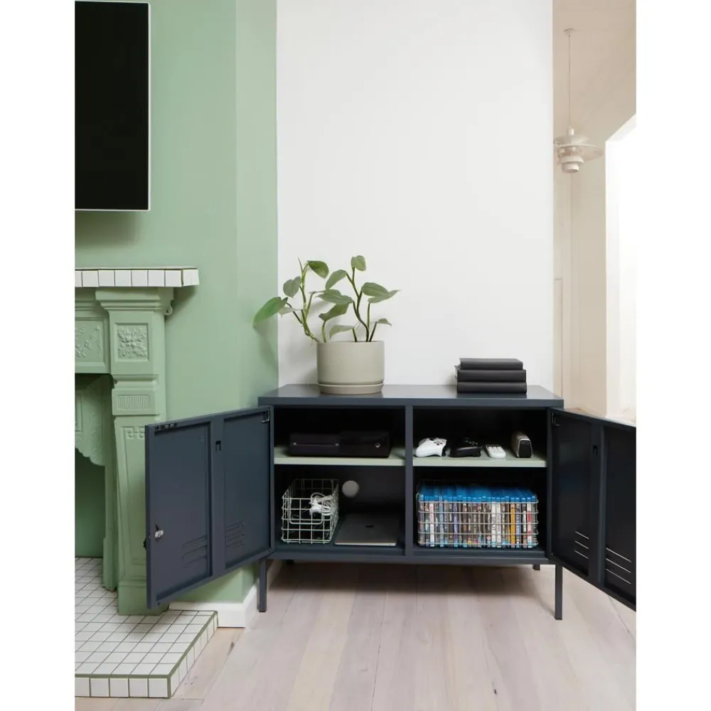 Credenza In Metallo Con Ante Midi*Mustard Made Best