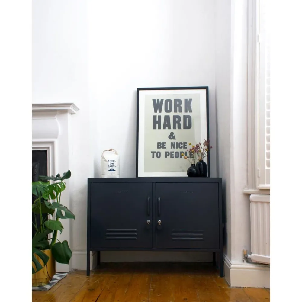 Credenza In Metallo Con Ante Midi*Mustard Made Best