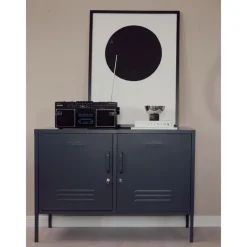 Credenza In Metallo Con Ante Midi*Mustard Made Best