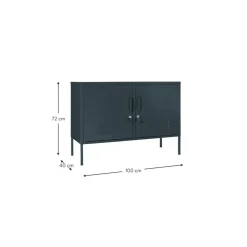 Credenza In Metallo Con Ante Midi*Mustard Made Best