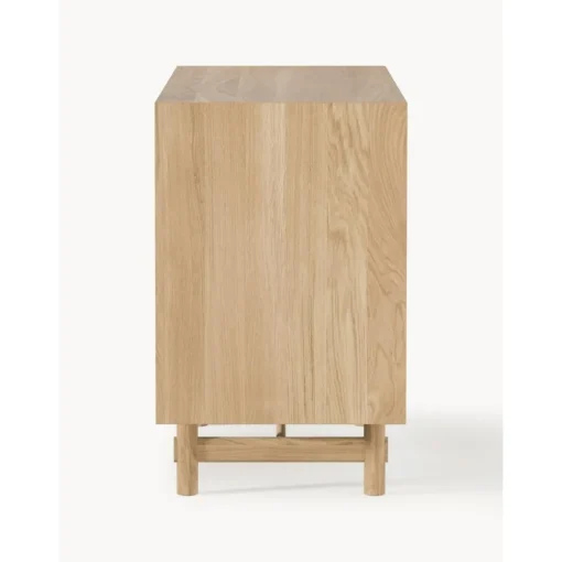 Credenza Piccola In Legno Di Quercia Con Ante Diana*Westwing Collection New
