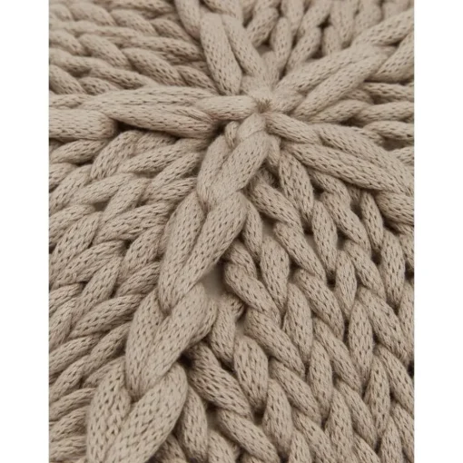 Cuscino A Maglia Grossa Color Beige Sparkle*Westwing Collection Online