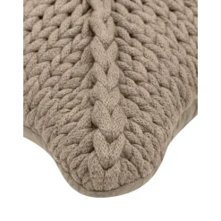 Cuscino A Maglia Grossa Color Beige Sparkle*Westwing Collection Online