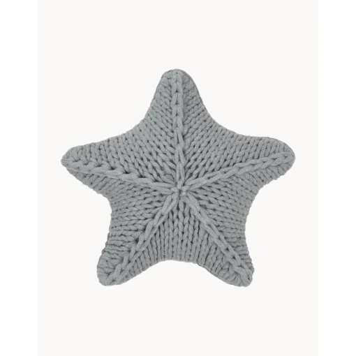 Cuscino A Maglia Grossa Color Grigio Chiaro Sparkle*Westwing Collection Online