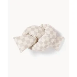 Cuscino Decorativo Imbottito In Velluto A Quadri Knot*Westwing Collection New