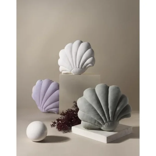 Cuscino In Lino A Forma Di Conchiglia Shell*Westwing Collection Outlet